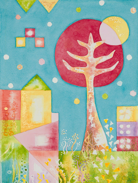 Original Painting — Tree of Life, Spring